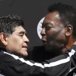 Maradona and Pele
