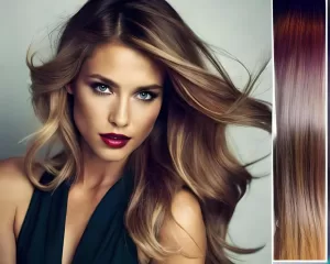 hair colour for tanned skin